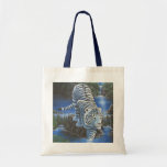 White Tirger Canvas Bag