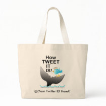 White Totes & Bags - How TWEET It Is!