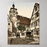 White Tower (i.e. Weisser Turm), Rothenburg (i.e. posters