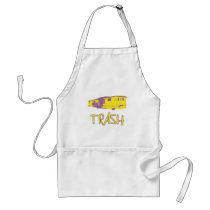 White Trailer Park Trash Poor Dumb Redneck aprons