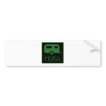 White Trailer Park Trash Poor Dumb Redneck bumper stickers by inquester White Trailer Park Trash Poor Dumb Redneck bumper stickers