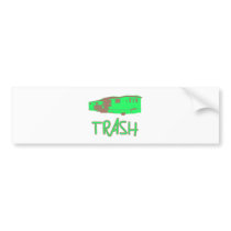 White Trailer Park Trash Poor Dumb Redneck bumper stickers by inquester White Trailer Park Trash Poor Dumb Redneck bumper stickers
