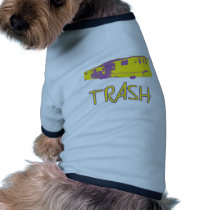 White Trailer Park Trash Poor Dumb Redneck pet clothing