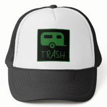 White Trailer Park Trash Poor Dumb Redneck Mesh Hats