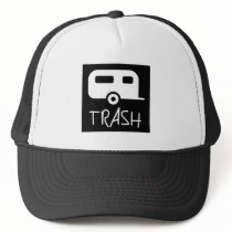 White Trailer Park Trash Poor Dumb Redneck hats