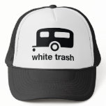 White Trash trailer icon - trailer park hats