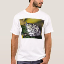 White Tree Nymph Butterfly  t-shirts