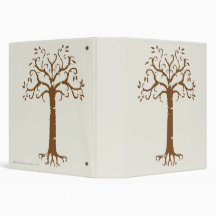 White Tree of Gondor Vinyl Binder