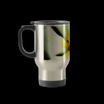 White Tropical Flower Stainless Travel Mug mugs