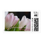 White Tulips • January Wedding Stamp