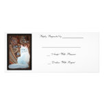 White Turkish Angora Custom Announcements