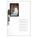 White Turkish Angora Dry-Erase Whiteboards