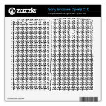 White Tweed Xperia X10 Mini Pro Skin