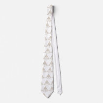 White Vacancy Tie by ProVaticanus White Vacancy Tie