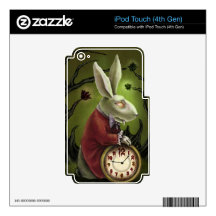 White Vampire Rabbit iPod Touch 4G Skins