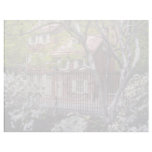 white View from azalea garden, Society Hill garden Letterhead Design