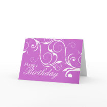 White Vintage - Customzied cards