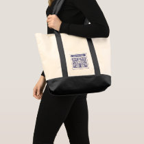 White Vintage Floral Wedding Tote bags