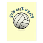 White Volleyball Team Postcards