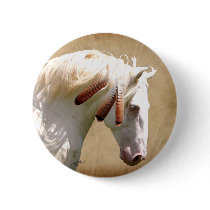 White War Horse Pins