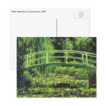 White Water Lilies by Claude Monet postcards