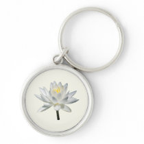 White Water Lily in Sunshine keychains