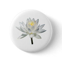 White Water Lily in Sunshine buttons