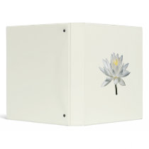 White Water Lily in Sunshine binders
