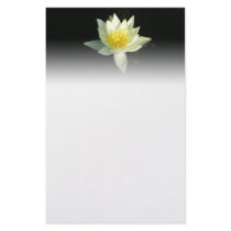 White Water Lily/Lotus Personalized Stationery