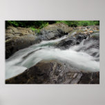 White water print