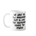 White We Have 2nd Amendment mugs