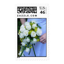 White Wedding Bouquet stamps