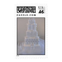 White Wedding Cake postage by aggiebutterfly White Wedding Cake postage