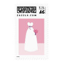 White Wedding Dress postage by weddingchannel White Wedding Dress postage