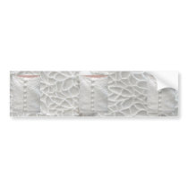 White Wedding Gown Bumper Sticker - Customizable bumper stickers by colorimages White Wedding Gown Bumper Sticker - Customizable bumper stickers