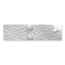 White Wedding Gown I Bumper Sticker - Customizable bumper stickers by colorimages White Wedding Gown I Bumper Sticker - Customizable bumper stickers