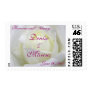 White Wedding Rose Postage