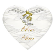 White Wedding Sticker