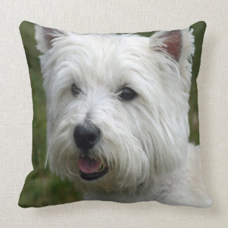 west highland terrier pillow