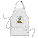 White Wine 5 S's Apron