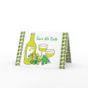 White Wine Save the Date Card by savetheweddingdate White Wine Save the Date Card