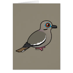 White-winged Dove Note Card
