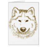 White Wolf 2 Greeting Cards