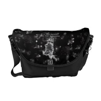 White Wolf and The Darkness Messenger Bag