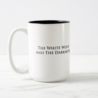 White Wolf and The Darkness mug