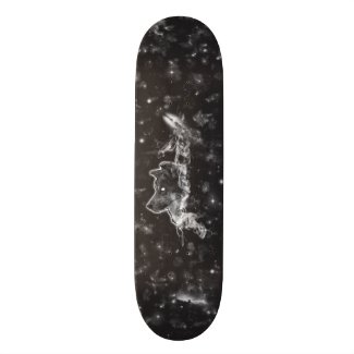 White Wolf and The Darkness skateboard