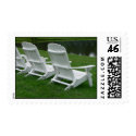 White Wooden Chair Stamp