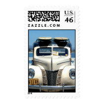 White woody car postage by GKGallery White woody car postage