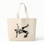 White Wrestling Canvas Bags