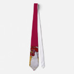 WHITE YELLOW  TALE ROOSTER ties